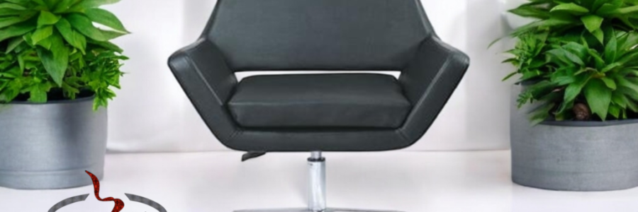 Outlet – Cadeirão Relax Rotativo Preto (exposição)